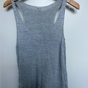 Madewell Light Gray Racerback Tank